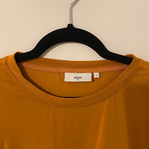 Minimum Mustard Yellow T-shirt size Medium - Picture 2 of 2